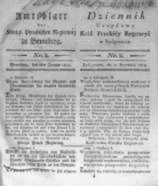 Amtsblatt der K&ouml;niglichen Preussischen Regierung zu Bromberg. 1819.01.08 No.2