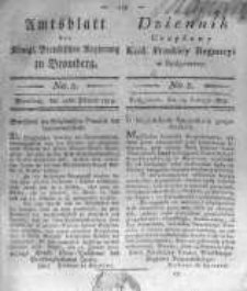 Amtsblatt der K&ouml;niglichen Preussischen Regierung zu Bromberg. 1819.02.19 No.8