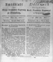 Amtsblatt der K&ouml;niglichen Preussischen Regierung zu Bromberg. 1819.03.05 No.10
