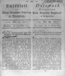 Amtsblatt der K&ouml;niglichen Preussischen Regierung zu Bromberg. 1819.03.26 No.13