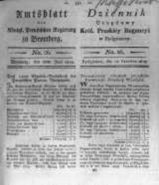 Amtsblatt der Königlichen Preussischen Regierung zu Bromberg. 1819.06.18 No.26