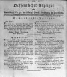 Oeffentlicher Anzeiger zum Amtsblatt No.32. der Königl. Preuss. Regierung zu Bromberg. 1819