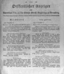Oeffentlicher Anzeiger zum Amtsblatt No.53. der K&ouml;nigl. Preuss. Regierung zu Bromberg. 1819