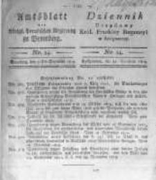 Amtsblatt der K&ouml;niglichen Preussischen Regierung zu Bromberg. 1819.12.31 No.54