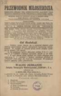 Przewodnik Miłosierdzia: miesięcznik Związku Towarzystw Dobroczynności "Caritas" i Rad Wyższych Kongregacji św. Wincentego &agrave; Paulo męskich i żeńskich 1928 styczeń/luty R.7 Nr1/2