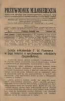 Przewodnik Miłosierdzia: miesięcznik Związku Towarzystw Dobroczynności "Caritas" i Rad Wyższych Kongregacji św. Wincentego &agrave; Paulo męskich i żeńskich 1929 marzec R.8 Nr3