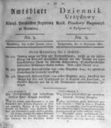 Amtsblatt der K&ouml;niglichen Preussischen Regierung zu Bromberg. 1820.01.21 No.3
