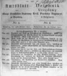 Amtsblatt der K&ouml;niglichen Preussischen Regierung zu Bromberg. 1820.02.25 No.8