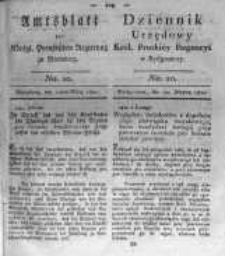 Amtsblatt der K&ouml;niglichen Preussischen Regierung zu Bromberg. 1820.03.10 No.10