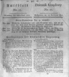 Amtsblatt der K&ouml;niglichen Preussischen Regierung zu Bromberg. 1820.04.28 No.17