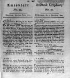 Amtsblatt der K&ouml;niglichen Preussischen Regierung zu Bromberg. 1820.06.02 No.22