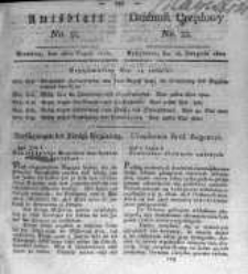 Amtsblatt der K&ouml;niglichen Preussischen Regierung zu Bromberg. 1820.08.18 No.33