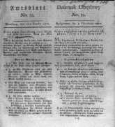 Amtsblatt der K&ouml;niglichen Preussischen Regierung zu Bromberg. 1820.09.01 No.35