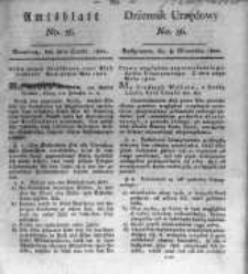 Amtsblatt der K&ouml;niglichen Preussischen Regierung zu Bromberg. 1820.09.08 No.36