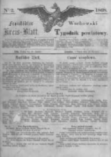 Fraust&auml;dter Kreisblatt. 1868.01.10 Nr2