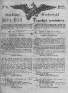 Fraust&auml;dter Kreisblatt. 1868.02.28 Nr9