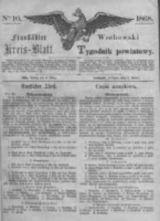 Fraust&auml;dter Kreisblatt. 1868.03.06 Nr10