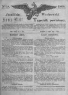 Fraust&auml;dter Kreisblatt. 1868.05.01 Nr18