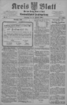 Kreis Blatt f&uuml;r den Kreis Neutomischeler zugleich Hopfenzeitung 1908.01.14 Jg.27 Nr4