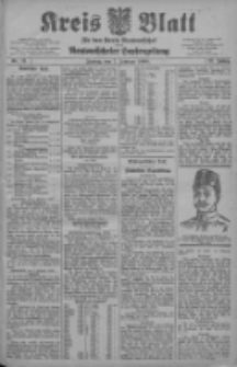 Kreis Blatt f&uuml;r den Kreis Neutomischeler zugleich Hopfenzeitung 1908.02.07 Jg.27 Nr11