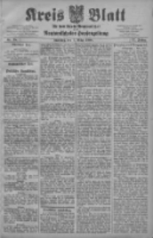 Kreis Blatt f&uuml;r den Kreis Neutomischeler zugleich Hopfenzeitung 1908.03.03 Jg.27 Nr18