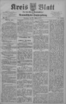 Kreis Blatt f&uuml;r den Kreis Neutomischeler zugleich Hopfenzeitung 1908.03.24 Jg.27 Nr24