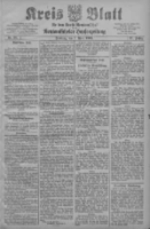 Kreis Blatt f&uuml;r den Kreis Neutomischeler zugleich Hopfenzeitung 1908.04.07 Jg.27 Nr28