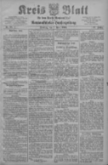 Kreis Blatt für den Kreis Neutomischeler zugleich Hopfenzeitung 1908.04.07 Jg.27 Nr28