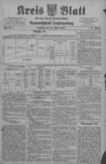 Kreis Blatt für den Kreis Neutomischeler zugleich Hopfenzeitung 1908.04.14 Jg.27 Nr30