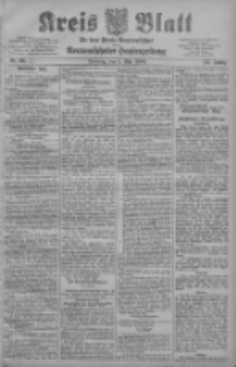 Kreis Blatt f&uuml;r den Kreis Neutomischeler zugleich Hopfenzeitung 1908.05.05 Jg.27 Nr36