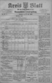 Kreis Blatt f&uuml;r den Kreis Neutomischeler zugleich Hopfenzeitung 1908.05.12 Jg.27 Nr38