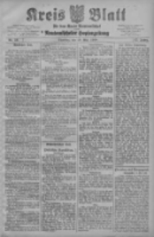 Kreis Blatt f&uuml;r den Kreis Neutomischeler zugleich Hopfenzeitung 1908.05.19 Jg.27 Nr40
