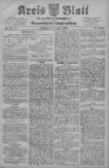 Kreis Blatt f&uuml;r den Kreis Neutomischeler zugleich Hopfenzeitung 1908.06.02 Jg.27 Nr44