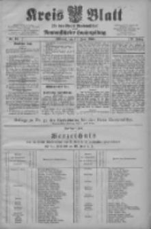 Kreis Blatt f&uuml;r den Kreis Neutomischeler zugleich Hopfenzeitung 1908.06.10 Jg.27 Nr46