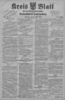 Kreis Blatt f&uuml;r den Kreis Neutomischeler zugleich Hopfenzeitung 1908.06.16 Jg.27 Nr48
