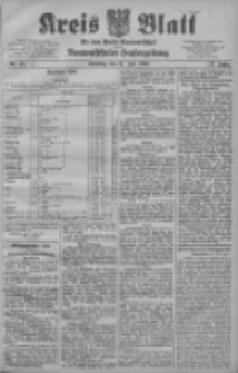 Kreis Blatt für den Kreis Neutomischeler zugleich Hopfenzeitung 1908.07.21 Jg.27 Nr58