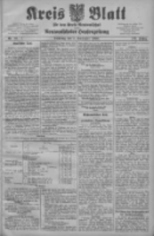 Kreis Blatt f&uuml;r den Kreis Neutomischeler zugleich Hopfenzeitung 1908.09.01 Jg.27 Nr70