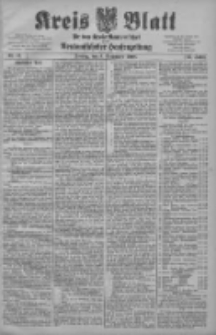Kreis Blatt f&uuml;r den Kreis Neutomischeler zugleich Hopfenzeitung 1908.09.04 Jg.27 Nr71