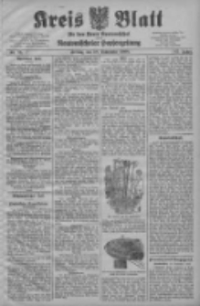 Kreis Blatt f&uuml;r den Kreis Neutomischeler zugleich Hopfenzeitung 1908.09.18 Jg.27 Nr75