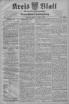 Kreis Blatt für den Kreis Neutomischeler zugleich Hopfenzeitung 1908.10.27 Jg.27 Nr86