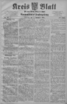 Kreis Blatt f&uuml;r den Kreis Neutomischeler zugleich Hopfenzeitung 1908.11.10 Jg.27 Nr90