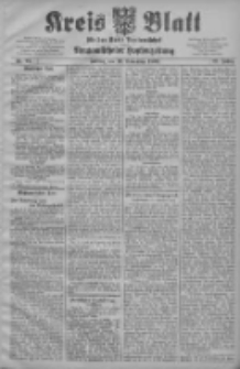 Kreis Blatt für den Kreis Neutomischeler zugleich Hopfenzeitung 1908.11.13 Jg.27 Nr91