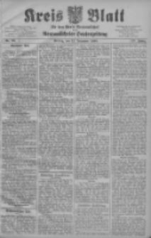 Kreis Blatt f&uuml;r den Kreis Neutomischeler zugleich Hopfenzeitung 1908.12.11 Jg.27 Nr99