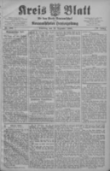 Kreis Blatt f&uuml;r den Kreis Neutomischeler zugleich Hopfenzeitung 1908.12.15 Jg.27 Nr100