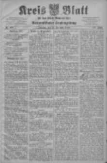Kreis Blatt f&uuml;r den Kreis Neutomischeler zugleich Hopfenzeitung 1908.12.22 Jg.27 Nr102
