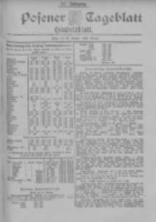 Posener Tageblatt. Handelsblatt 1898.01.27 Jg.37