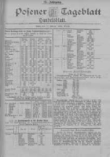 Posener Tageblatt. Handelsblatt 1898.02.19 Jg.37
