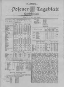 Posener Tageblatt. Handelsblatt 1898.04.13 Jg.37