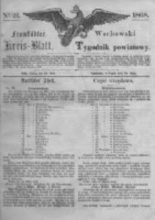 Fraust&auml;dter Kreisblatt. 1868.05.22 Nr21
