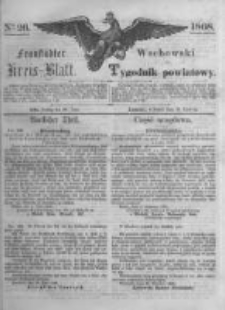 Fraust&auml;dter Kreisblatt. 1868.06.26 Nr26